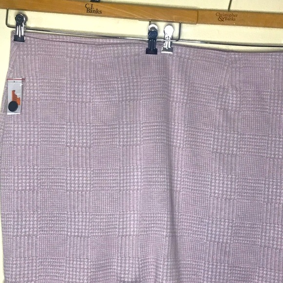 Joe Boxer pink Checker Gingham button detailed Skirt - Picture 13 of 16